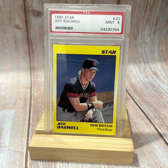 1990 Star Jeff Bagwell #30 PSA Mint 9 Baseball Card Item #ME529 - Picture 1 of 3